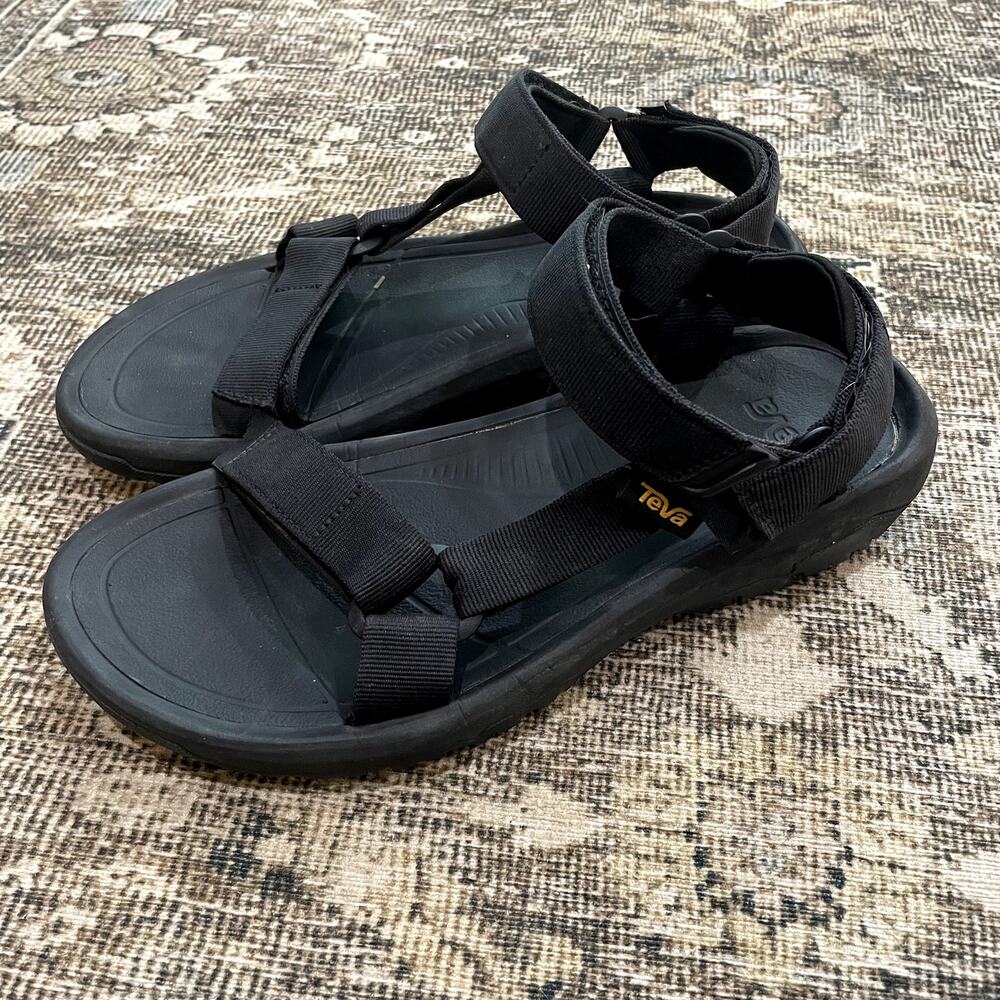 Teva Hurricane Universal Hiking Sandal Black Mens Size 8